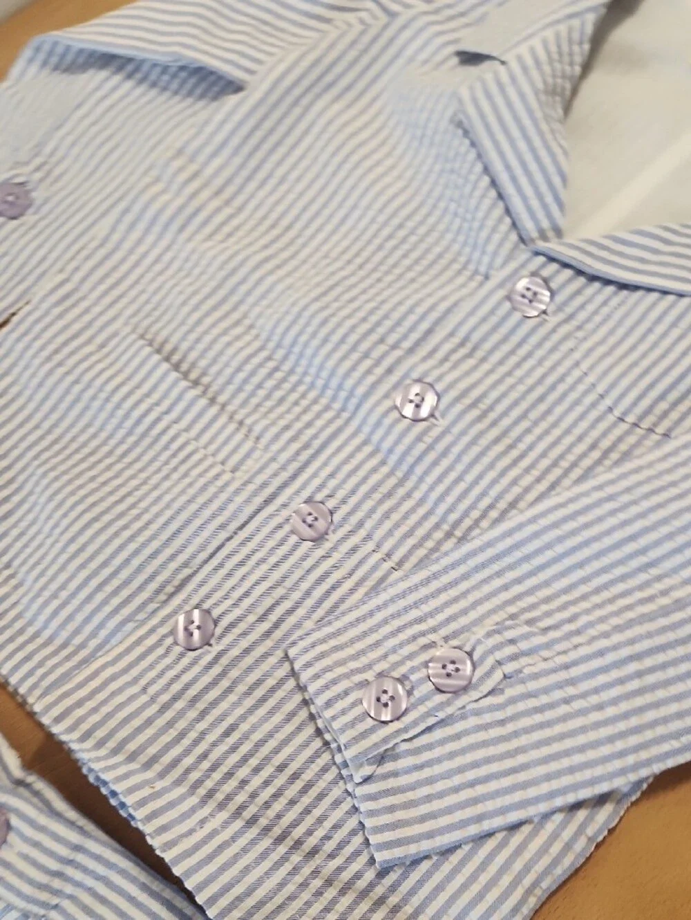 monica + andy nwot striped